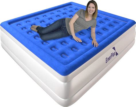 king size airbed with pump|king air mattress 22 high.